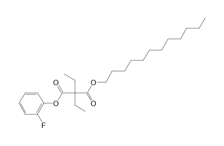 Diethylmalonic acid, dodecyl 2-fluorophenyl ester