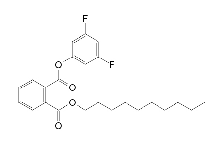 Phthalic acid, decyl 3,5-difluorophenyl ester