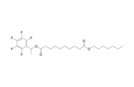 Sebacic acid, heptyl 1-(pentafluorophenyl)ethyl ester