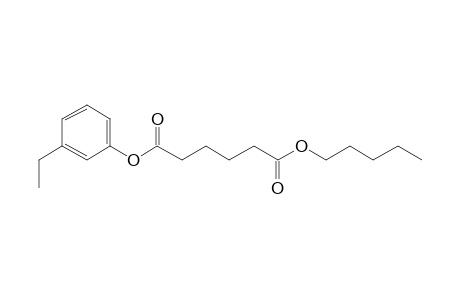 Adipic acid, 3-ethylphenyl pentyl ester