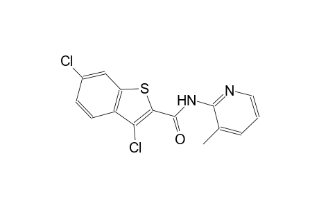 3,6-dichloro-N-(3-methyl-2-pyridinyl)-1-benzothiophene-2-carboxamide