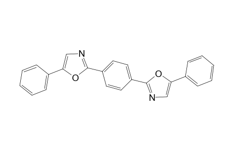 5-Phenyl-2-[4-(5-phenyl-1,3-oxazol-2-yl)phenyl]-1,3-oxazole