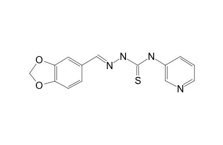 4-[3-Pyridyl]-3-thiosemicarbazone piperonal