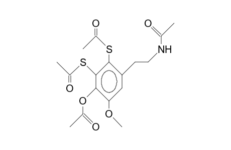 Tetraacetyl lissoclinotoxin A