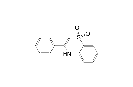 4H-1,4-Benzothiazine, 3-phenyl-, 1,1-dioxide