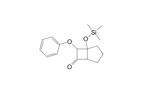 endo-7-Phenoxy-1-(trimethylsiloxy)bicyclo(3.2.0)heptan-6-one