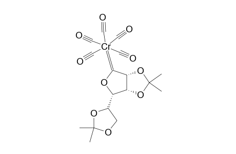 PENTACARBONYL-(2,3:5,6-DI-O-ISOPROPYLIDENE-D-MANNOFURANOSYLIDENE)-CHROMIUM