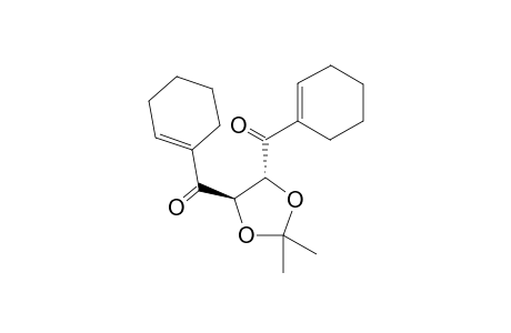 (R,R)-(2,2-Dimethyl-1,3-dioxolane-4,5-diyl)bis(cyclohex-1-en-1-ylmethanone)