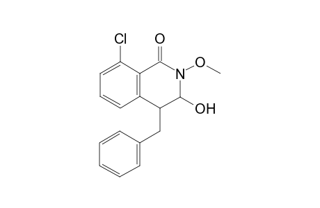 4-Benzyl-8-chloro-3-hydroxy-2-methoxy-3,4-dihydroisoquinolin-1(2H)-one