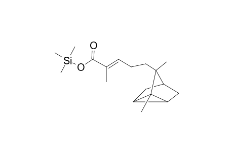 A-Santal-10-en-12-oic acid, tms