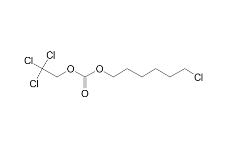 Carbonic acid, 6-chlorohexyl 2,2,2-trichloroethyl ester