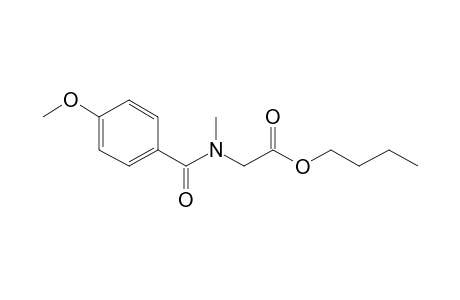 Sarcosine, N-(4-methoxybenzoyl)-, butyl ester