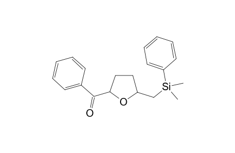 (+/-)-(2-((Dimethyl(phenyl)silyl)methyl)tetrahydrofuran-5-yl)(phenyl)methanone