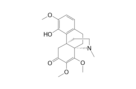 AKNADININE;4-O-DEMETHYLHASUBANONINE