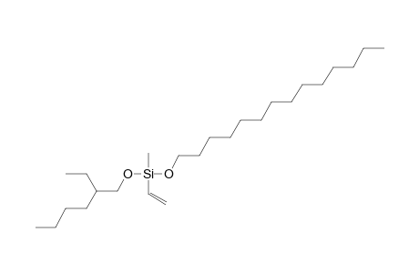 Silane, methylvinyl(2-ethylhexyloxy)tetradecyloxy-