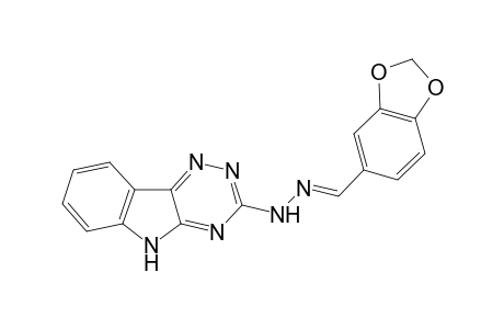 1,3-Benzodioxole-5-carbaldehyde 5H-[1,2,4]triazino[5,6-b]indol-3-ylhydrazone