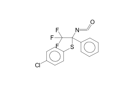 ALPHA-TRIFLUOROMETHYL-ALPHA-(4-CHLOROPHENYLTHIO)BENZYLISOCYANATE