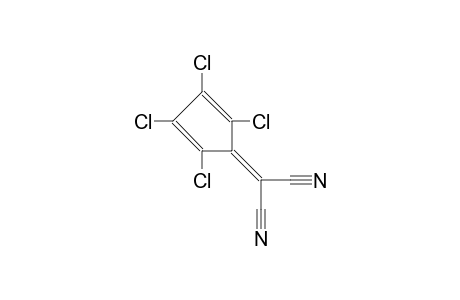 1,2,3,4-TETRACHLOR-PENTAFULVEN-6,6-DICARBONITRIL