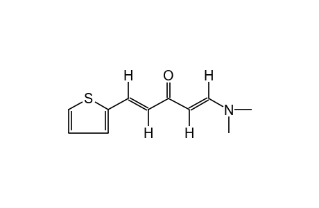 trans,trans-1-(DIMETHYLAMINO)-5-(2-THIENYL)-1,4-PENTADIEN-3-ONE