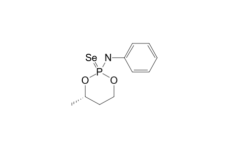 2-N-PHENYLAMINO-4-METHYL-2-SELENO-1,3,2-DIOXOPHOSPHORINANE,ISOMER-#1