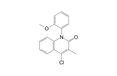 4-Chloranyl-1-(2-methoxyphenyl)-3-methyl-quinolin-2-one