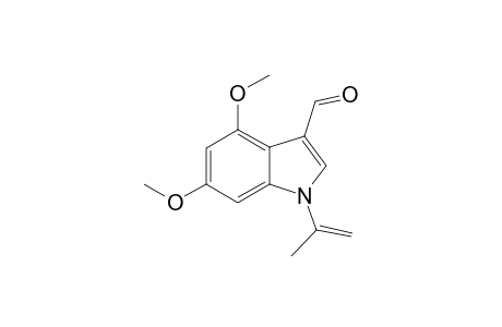 4,6-Dimethoxy-1-(prop-2'-enyl)indole-3-carbaldehyde