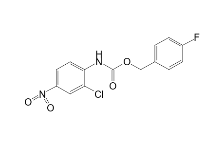 2-chloro-4-nitrocarbanilic acid, p-fluorobenzyl ester