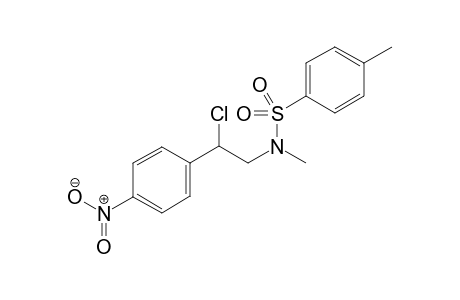 N-[2-Chloro-2-(3-nitrophenyl)ethyl]-N-dimethylbenzenesulfonamide