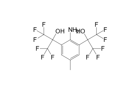 2-[2-amino-3-(1,1,1,3,3,3-hexafluoro-2-hydroxypropan-2-yl)-5-methylphenyl]-1,1,1,3,3,3-hexafluoro-2-propanol