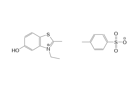 3-ethyl-5-hydroxy-2-methyl-1,3-benzothiazol-3-ium 4-methylbenzenesulfonate