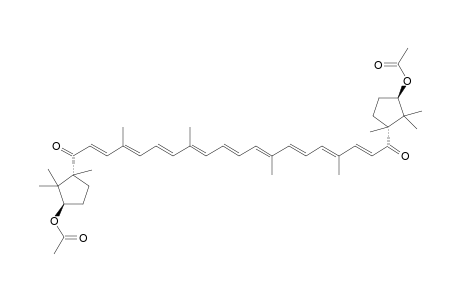 (2R,5R,2'R,5'R)-Isocapsorubin-diacetate