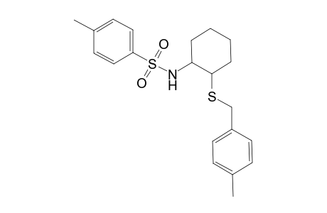 N-2-((4-Methylphenyl)methylthiocyclohexyl)-4-methylbenzenesulfonamide