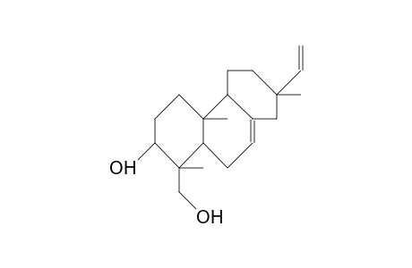 1,4a,7-trimethyl-1-methylol-7-vinyl-3,4,4b,5,6,8,10,10a-octahydro-2H-phenanthren-2-ol