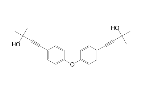 4,4'-(oxydi-p-phenylene)bis[2-methyl-3-butyn-2-ol]