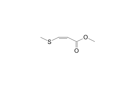 Methyl (2Z)-3-(methylsulfanyl)-2-propenoate