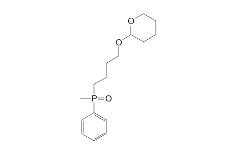 Phosphine oxide, methyl phenyl 4-(tetrahydropyran-2-yloxybutyl)-