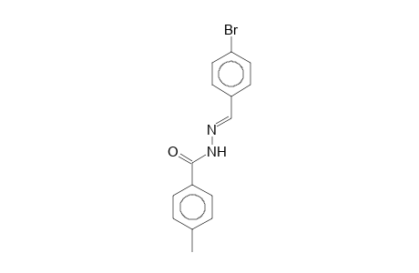 N'-[(E)-(4-bromophenyl)methylidene]-4-methylbenzohydrazide