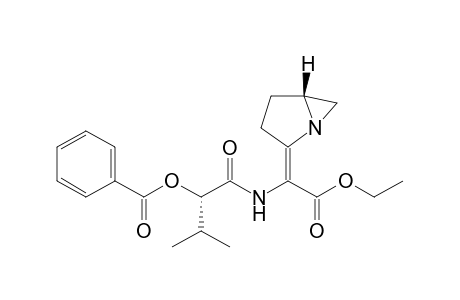 Ethyl 2-[(R)-1-azabicyclo[3.1.0]hexane-2-ylidene]-2-[(S)-2-benzoyloxy-3-methylbutanoylamino]acetate