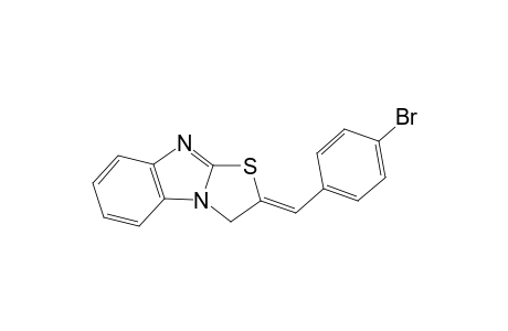 (2Z)-2-(4-Bromobenzylidene)-2,3-dihydro[1,3]thiazolo[3,2-a]benzimidazole