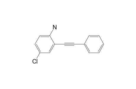 4-Chloro-2-phenylethynylaniline