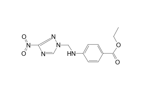 Ethyl 4-[(3-nitro-1,2,4-triazol-1-yl)methylamino]benzoate