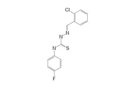 1-(o-chlorobenzylidene)-4-(p-fluorophenyl)-3-thiosemicarbazide