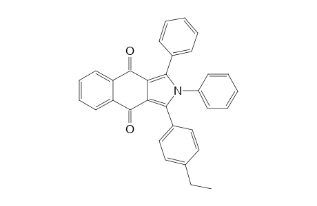 2H-benz[f]isoindole-4,9-dione, 1-(4-ethylphenyl)-2,3-diphenyl-