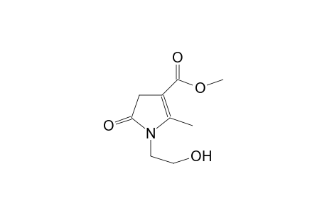 Methyl 2-methyl-5-oxo-N-(2-hydroxyethyl)pyrrolin-3-carboxylate