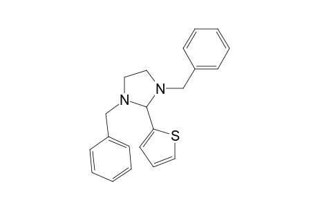 Imidazolidine, 1,3-dibenzyl-2-(thiophen-2-yl)-