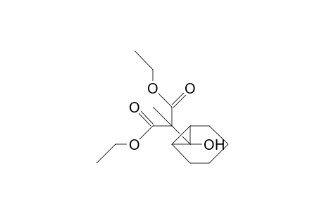 7-(1,1-Bis(ethoxycarbonyl)ethyl)bicyclo(4.1.0)heptan-7-ol