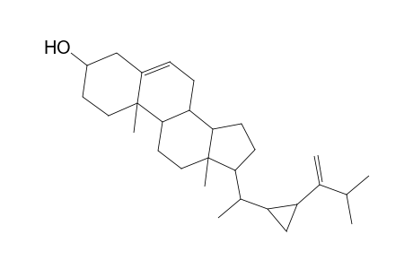 33-Norgorgosta-5,24(28)-dien-3-ol, (3.beta.)-