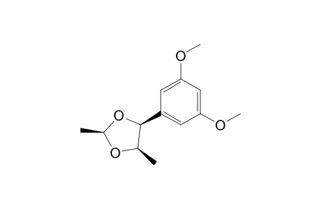 rel-(2R,4S,5R)-4-(3',5'-Dimethoxyphenyl)-2,5-dimethyl-1,3-dioxolane