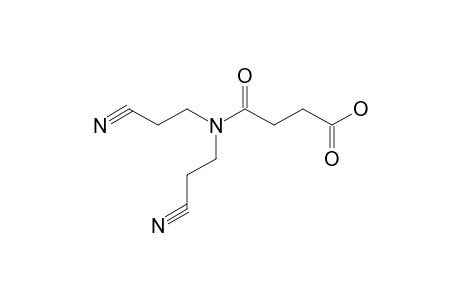 N,N-bis(2-cyanoethyl)succinamic acid