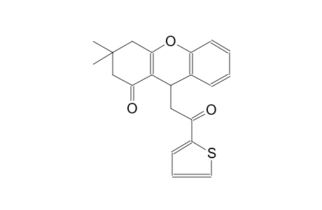 3,3-dimethyl-9-[2-oxo-2-(2-thienyl)ethyl]-2,3,4,9-tetrahydro-1H-xanthen-1-one